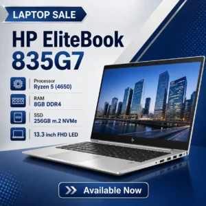hp elitebook 835g7 processor ryzen 5(4650)