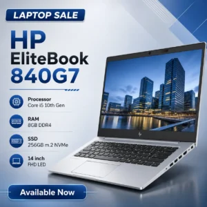 hp elitebook 840 g7 core i5 10th gen 14.1" fhd laptop