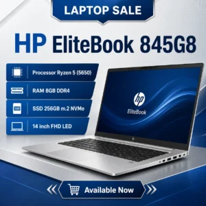 hp elitebook 845g8 processor ryzen 5(5650)